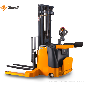 Electric walkie Straddle Pallet Stacker